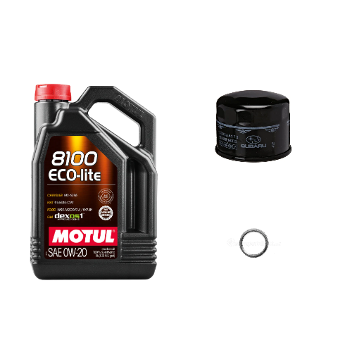 Motul Oil 8100 0W20 Oil Change Kit - Subaru WRX 2022+