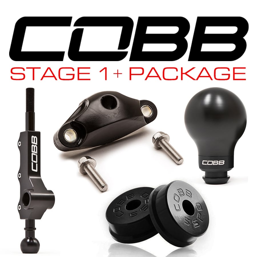 COBB STAGE 1+ DRIVETRAIN PACKAGE W/ FACTORY SHORT SHIFTER - 02-07 IMPREZA, 02-07 WRX