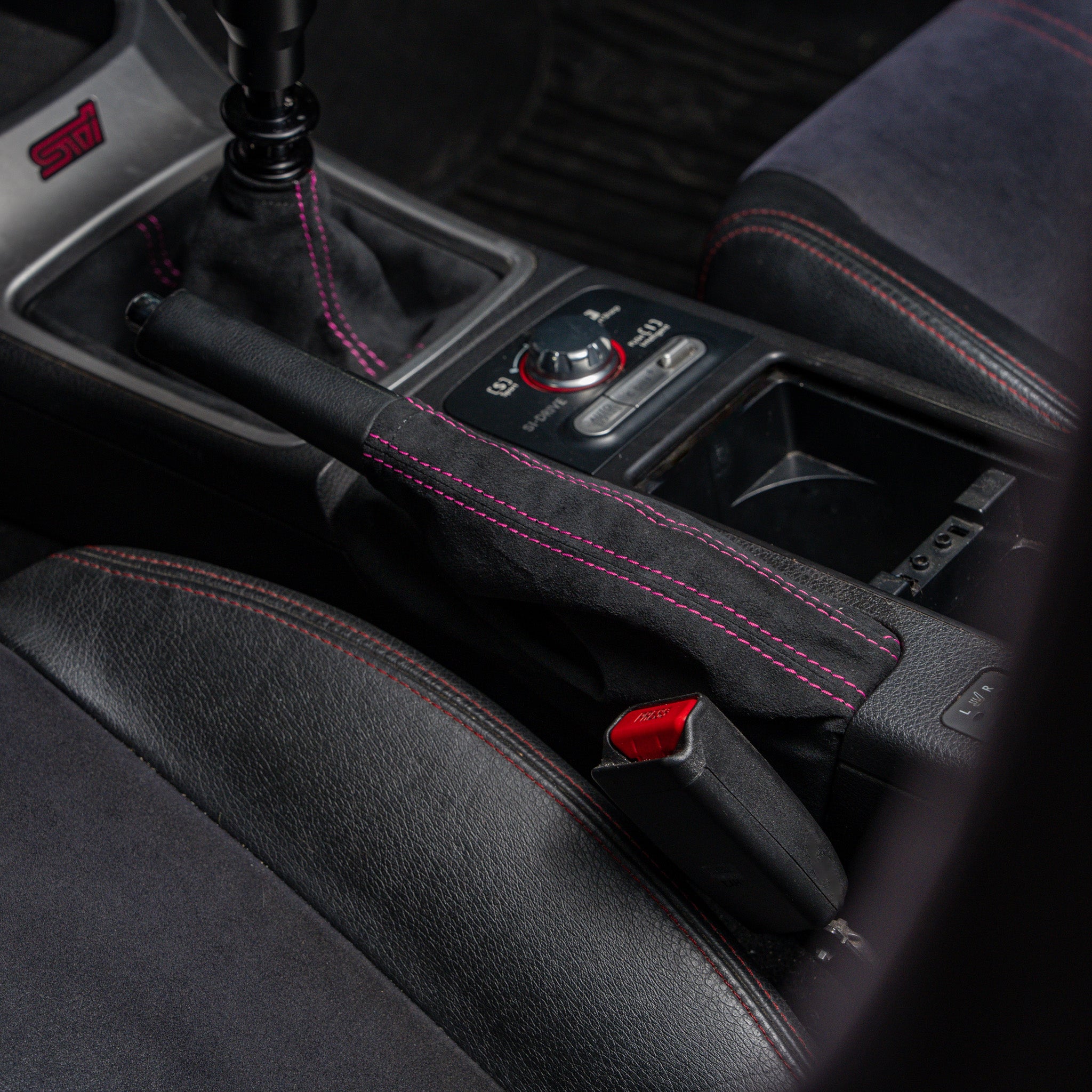 Billetworkz Premium Alcantara E-Brake Boot – Subaru WRX/STI 2008–2021