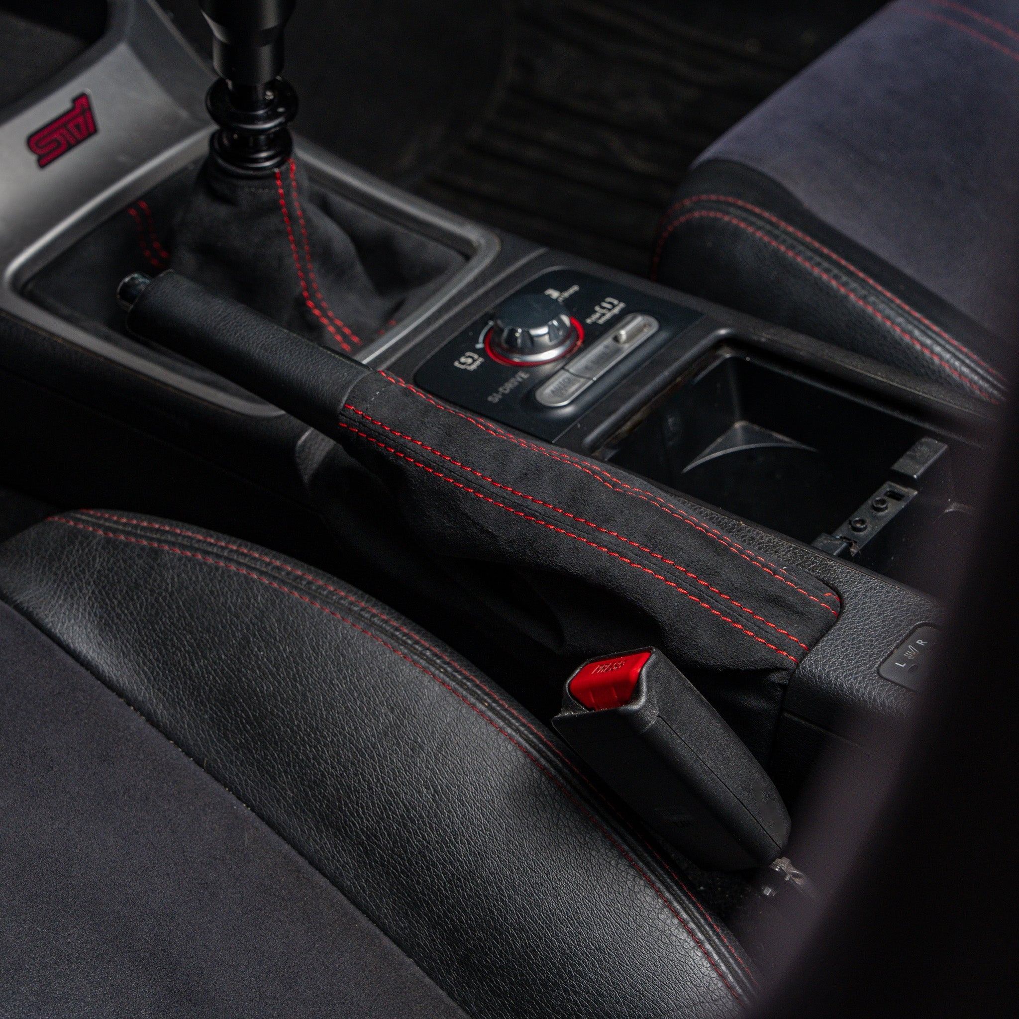 Billetworkz Premium Alcantara E-Brake Boot – Subaru WRX/STI 2008–2021