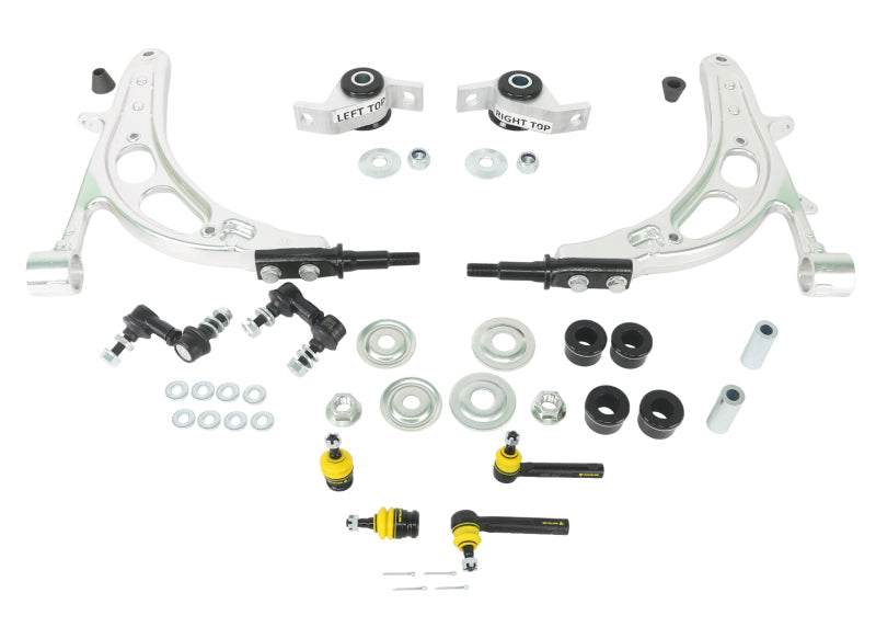 Whiteline Front Lower Control Arms Kit w/ Roll Center Correction - 2002-2007 WRX, 2004-2007 STI