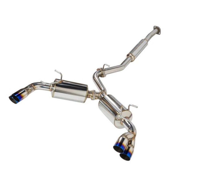 REMARK Sports Touring CatBack Exhaust - Burnt Stainless Tip - 2022+ BRZ
