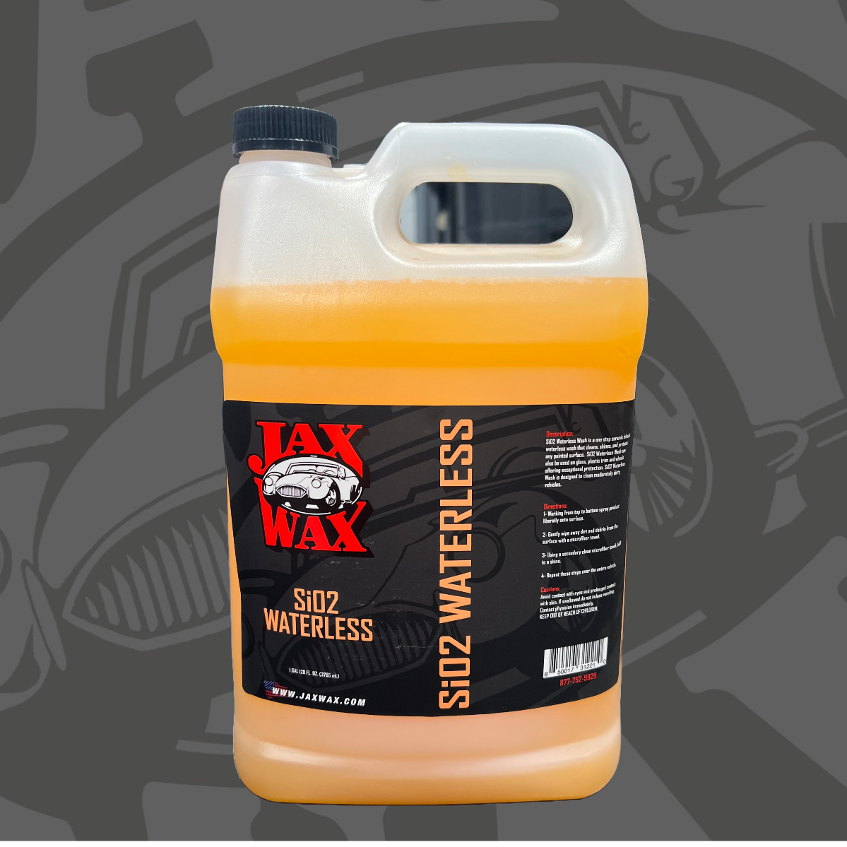 Jax Wax Si02 Waterless Wash