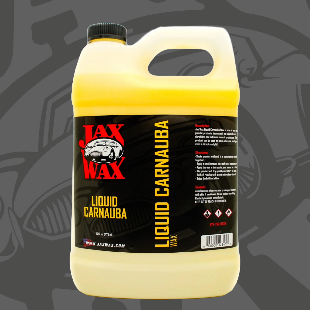 Jax Wax Liquid Carnauba Wax