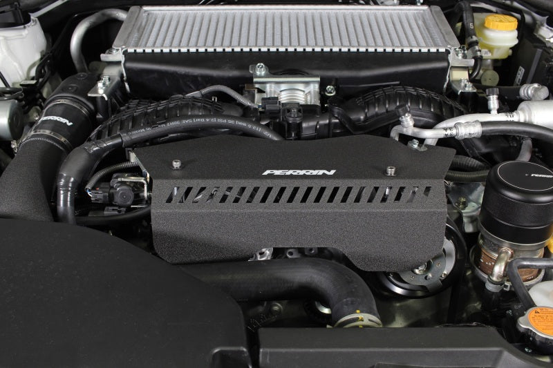 Perrin Pulley Cover - Black - 2022+ WRX