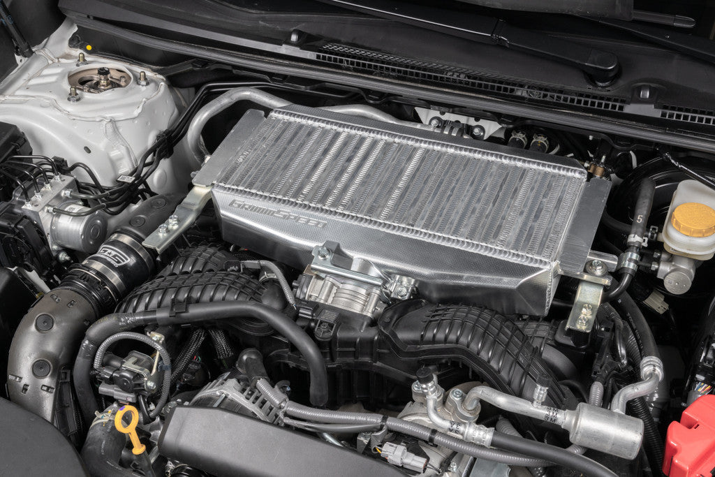 Grimmspeed Billet Top Mount Intercooler - Black - 2022+ WRX, 2019-2023 Ascent, 2020-2023 Legacy XT, 2020-2023 Outback XT and Wilderness
