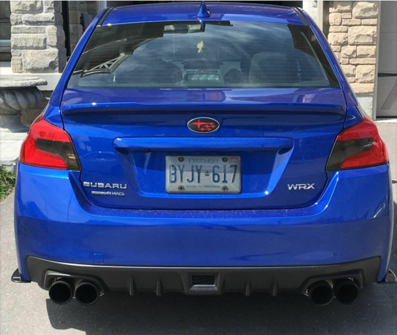 Ventus Autoworks Rear Corner Spats - 2015-2021 Subaru WRX/STI
