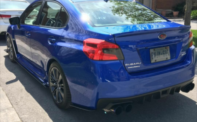 Ventus Autoworks Rear Corner Spats - 2015-2021 Subaru WRX/STI