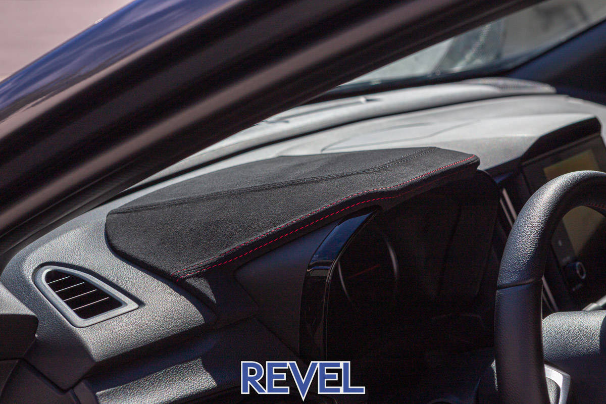 Revel GT Dry Carbon Center Dash Cover w/ Alcantara Cover - 1 Piece - 2022+ Subaru WRX