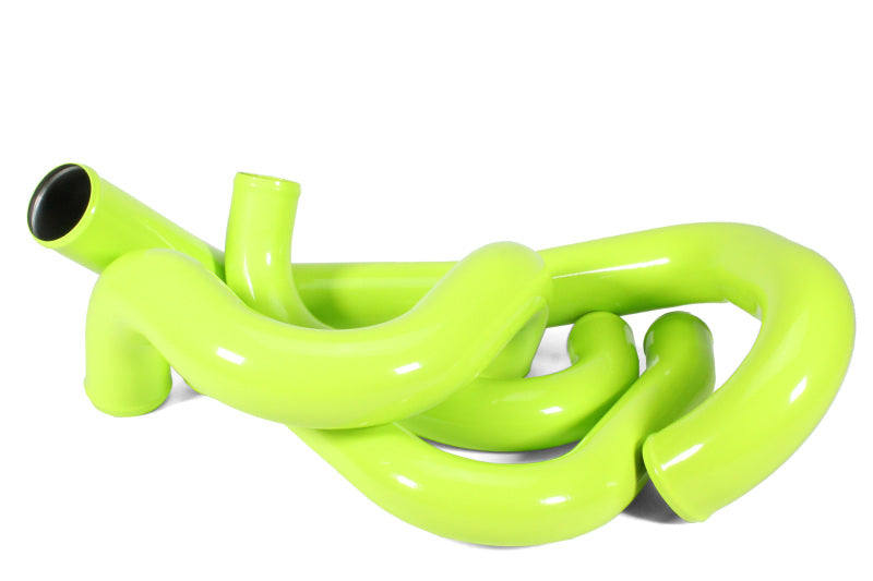 Perrin Front Mount Intercooler Boost Tube Kit - Neon Yellow - 2015-2021 WRX