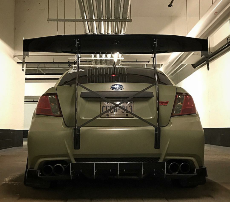 Ventus Autoworks Rear Diffuser - 2011-2014 Subaru WRX/STI Sedan