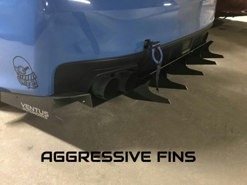 Ventus Autoworks Rear Diffuser - 2015-2021 Subaru WRX/STI