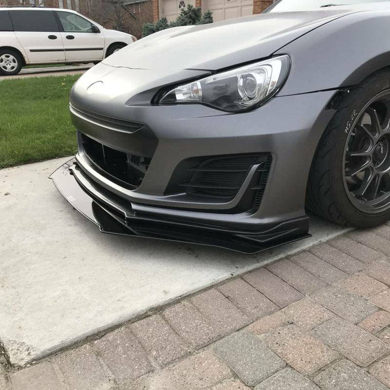 Ventus Autoworks STI Lip 2PC Front Splitter - 2017-2021 Subaru BRZ