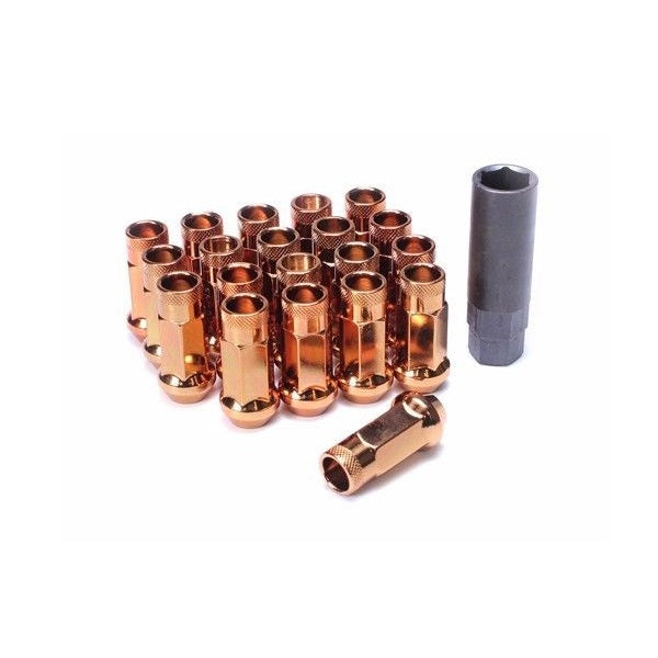 Wheel Mate Muteki SR48 Open End Lug Nuts - Orange 12x1.25 48mm