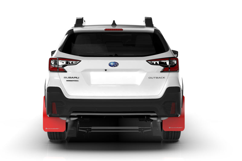 Rally Armor UR Black Mud Flap w/ Red Logo - 2020-2025 Subaru Outback