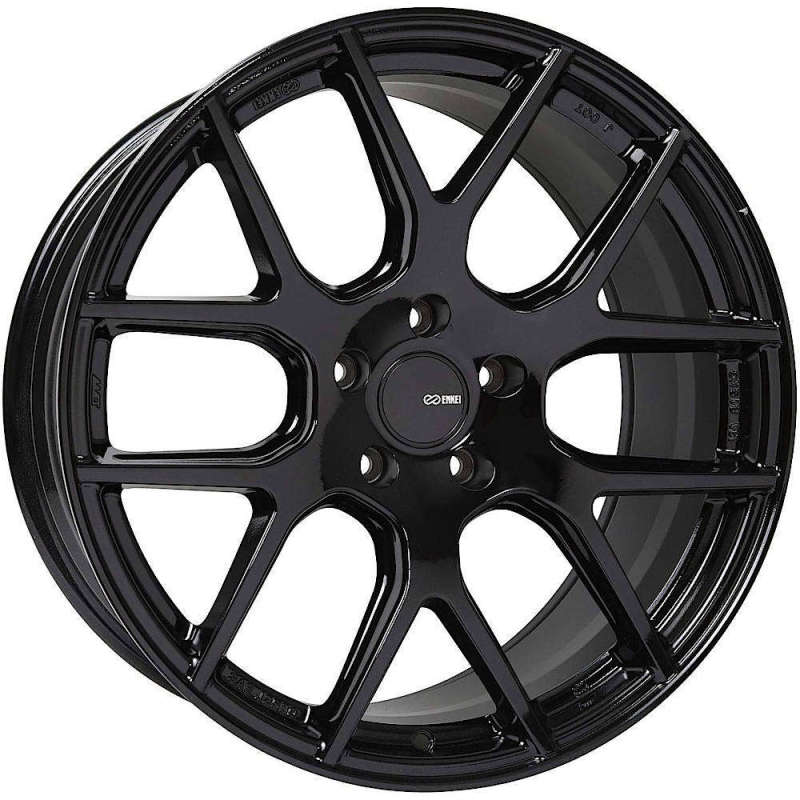 Enkei XM-6 17x7.5 +45 5x100 Gloss Black Wheel