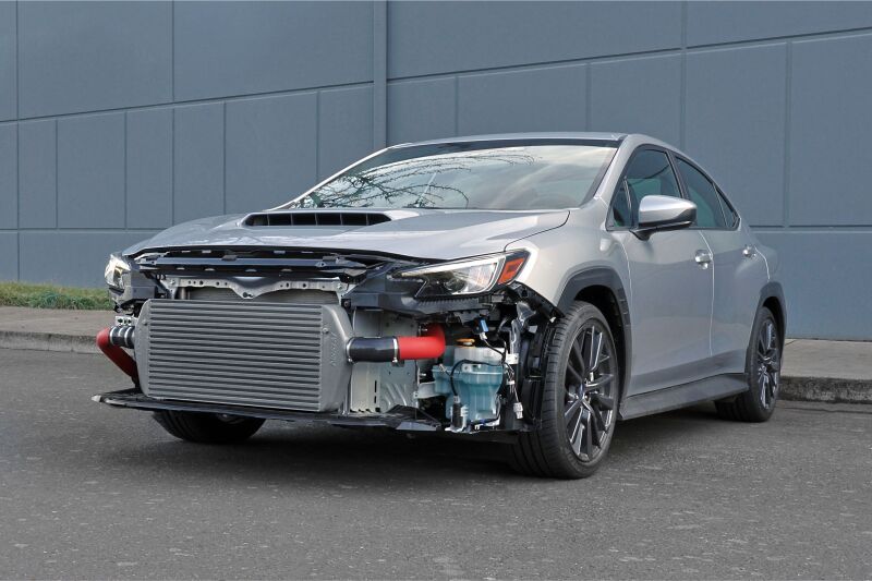 Perrin Front Mount Intercooler Core Large Size - Silver - 2015-2025 WRX, 2015-2021 STI