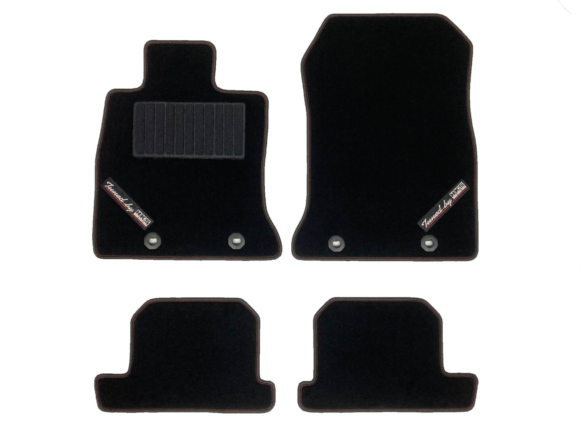 HKS Front & Rear Floormat Set - LHD - 2022+ BRZ , 2022+ GR86