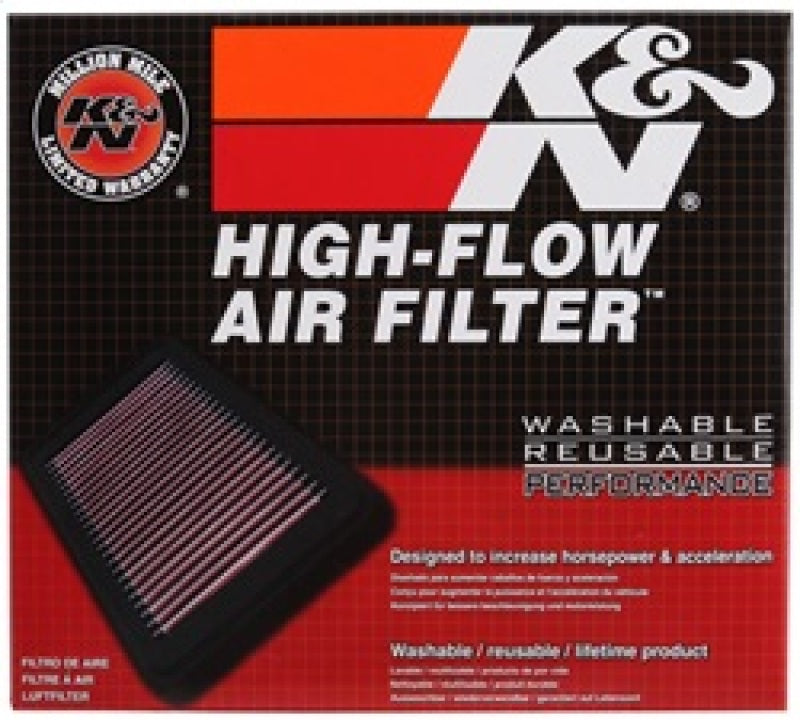 K&N High Flow Air Filter - 2008-2021 WRX , 2008-2018 STI, 2014-2018 FXT, 2005-2009 LGT, 08-16 Impreza, 13-16 Crosstrek