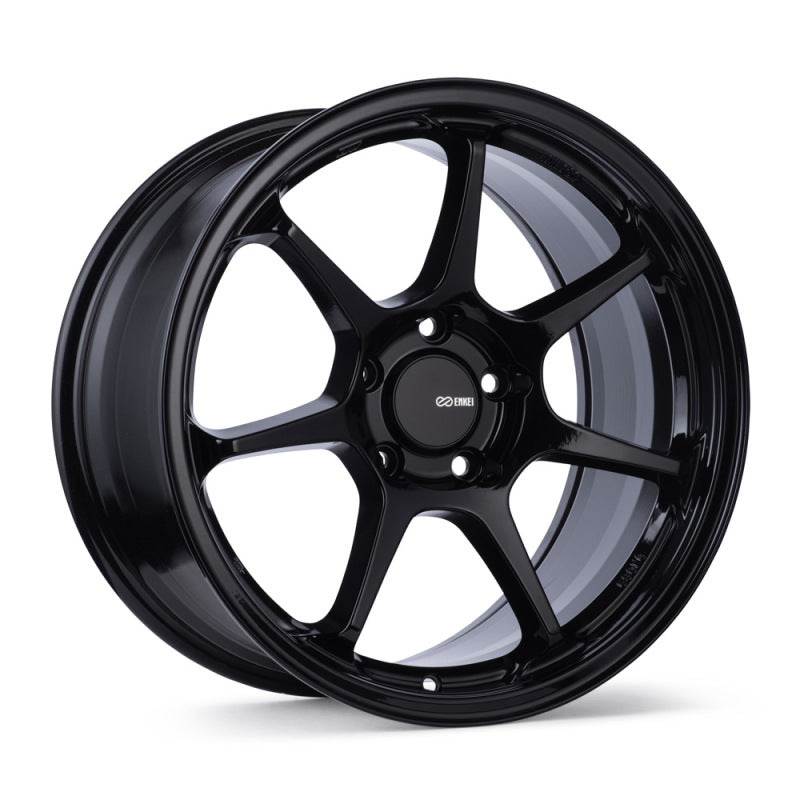 Enkei TS-7 18x8.5 +45 5x100 Gloss Black Wheel