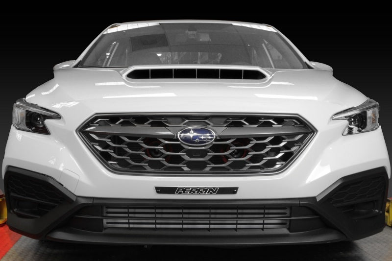 Perrin License Plate Delete Reversible Black - 2022+ WRX