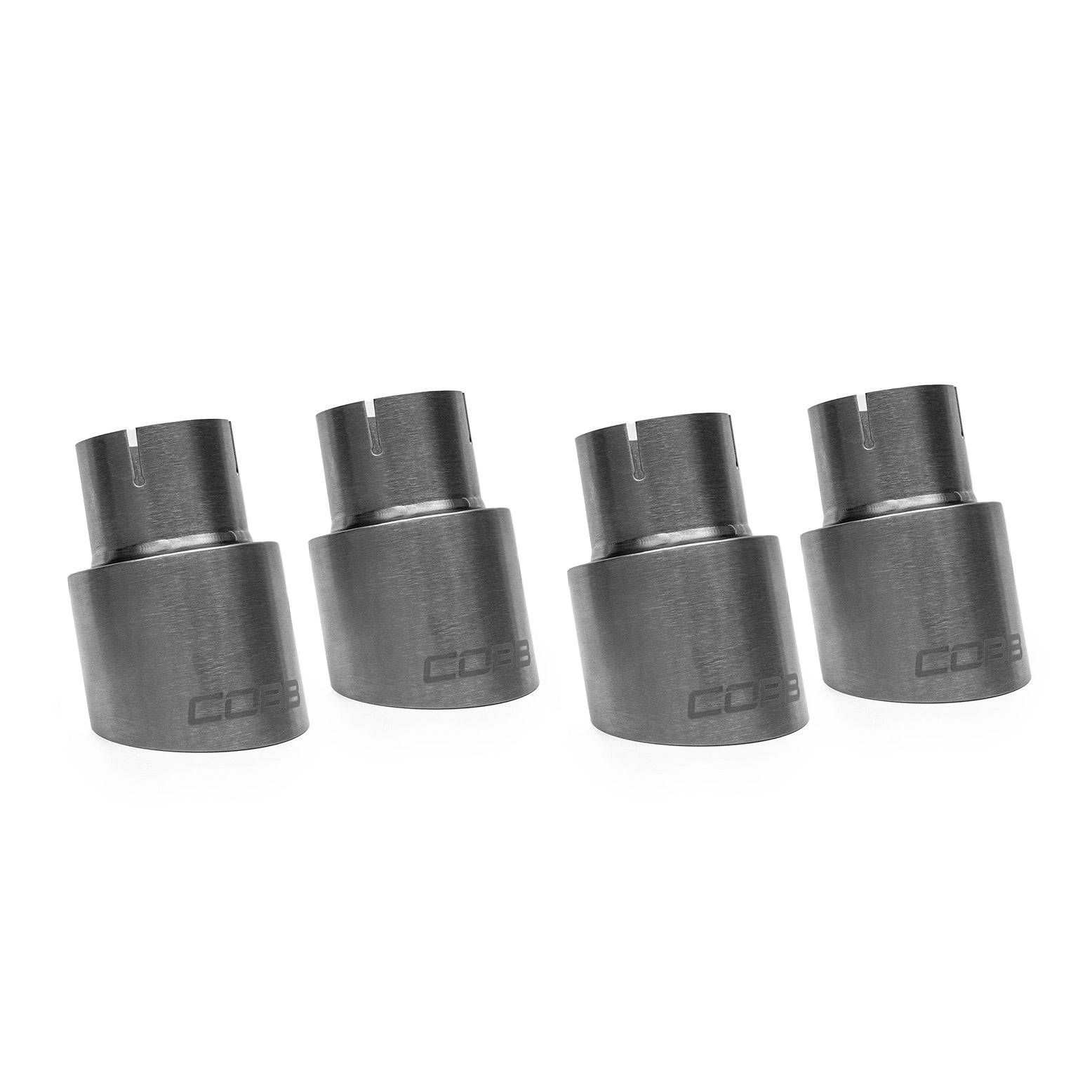 COBB BRUSHED TITANIUM TIP KIT - WRX 2011-2024, STI 2011-2021