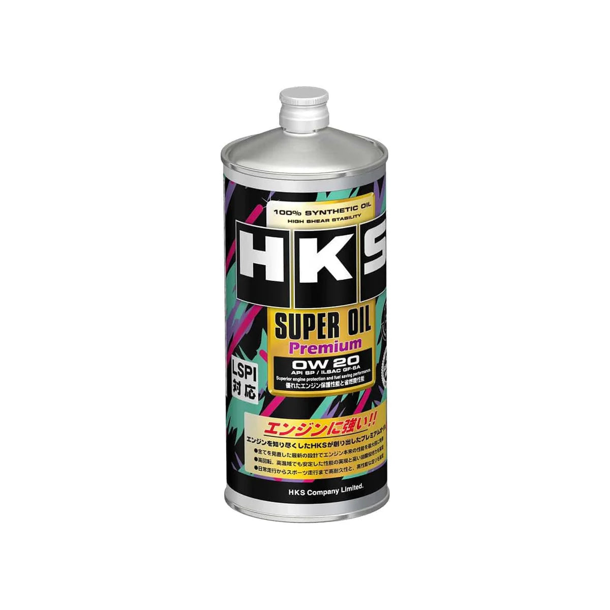 HKS SUPER OIL Premium 0W20 - 1L Can