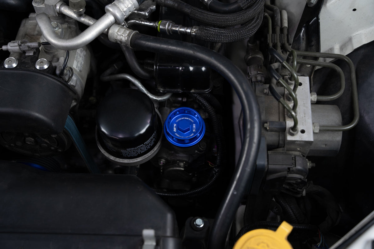 HPS Subaru Oil Cap - Blue (5269-106BL)