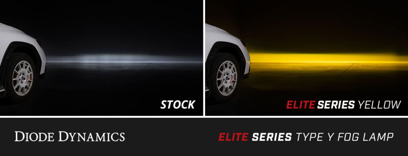 Diode Dynamics Elite Series Fog Lamps- YELLOW - 2022-2025 Subaru WRX