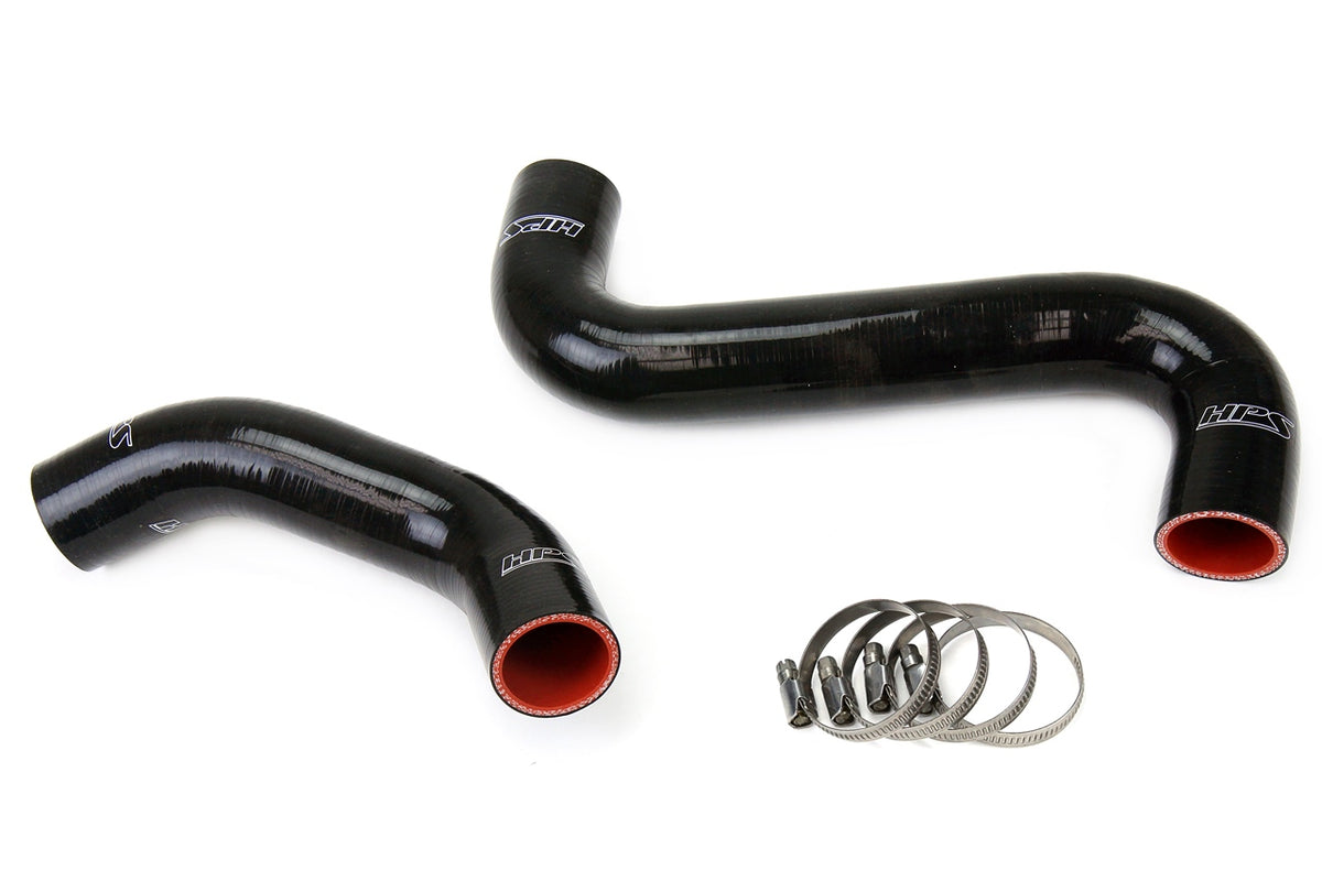 HPS 2001-2007 Subaru WRX / STI Silicone Radiator Hoses - Black (57-1061-BLK)