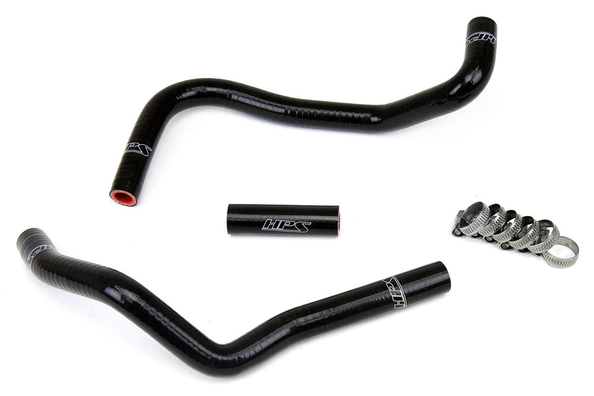 HPS Subaru BRZ Silicone Heater Hoses - Black (57-1282-BLK)