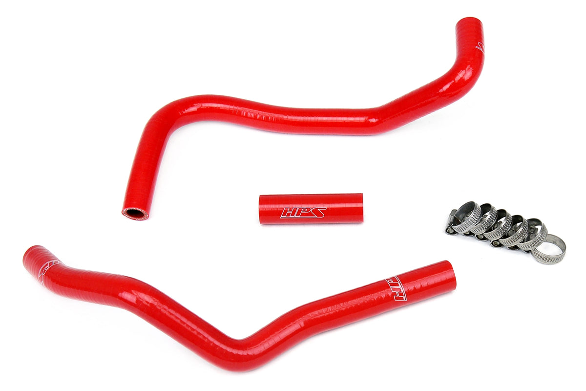 HPS Subaru BRZ Silicone Heater Hoses - Red (57-1282-RED)