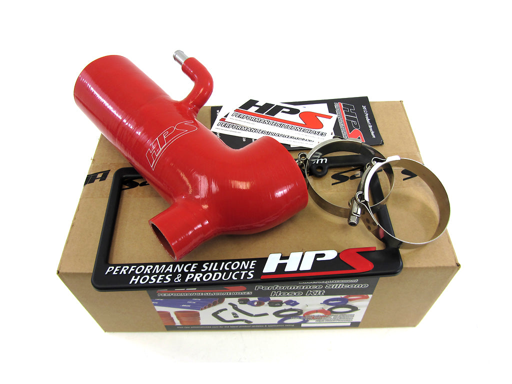 HPS 2013-2016 Subaru BRZ Silicone Air Intake Hose - Red (57-1294-RED)