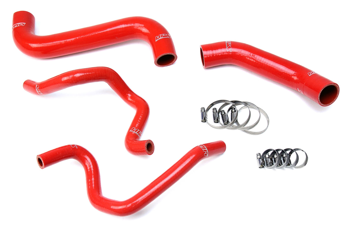 HPS 2003 Subaru Impreza 2.5L Non Turbo Silicone Radiator and Heater Hoses - Red (57-1732-RED)