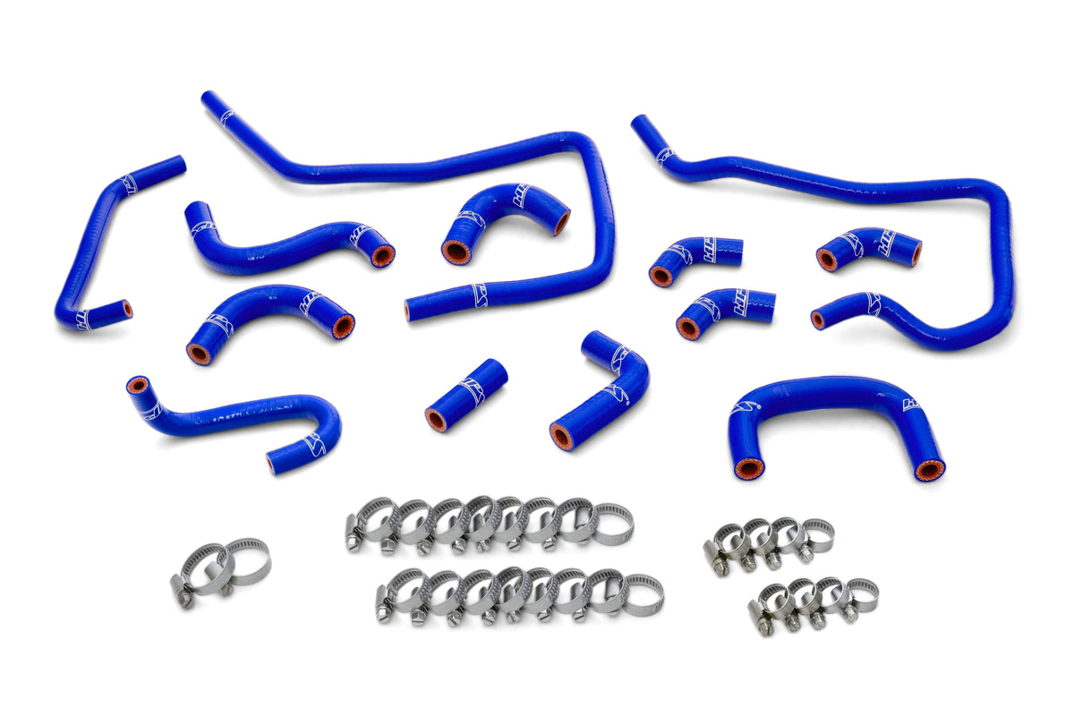 HPS 2004 Subaru Impreza WRX 2.0L Turbo Silicone Ancillary Hoses - Blue (57-1806-BLUE)