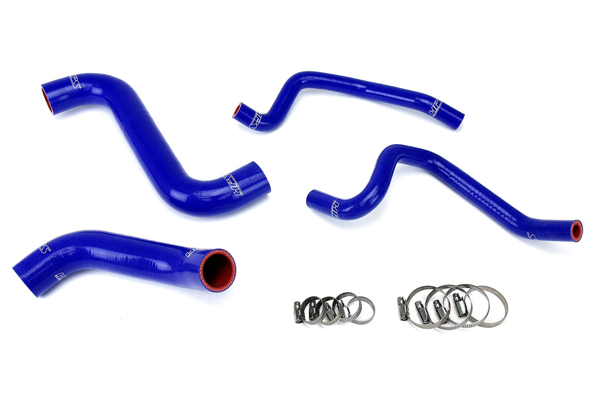 HPS 2002-2003 Subaru Impreza WRX 2.0L Turbo Silicone Radiator and Heater Hoses - Blue (57-1809-BLUE)