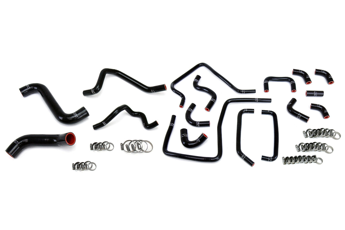 HPS Subaru Silicone Radiator, Heater and Ancillary Hoses - Black (57-1814-BLK)