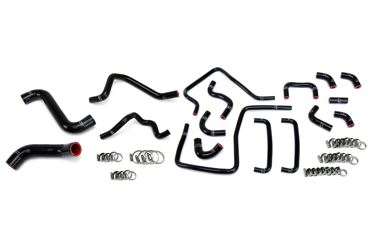 HPS Subaru Silicone Radiator, Heater and Ancillary Hoses - Black (57-1815-BLK)