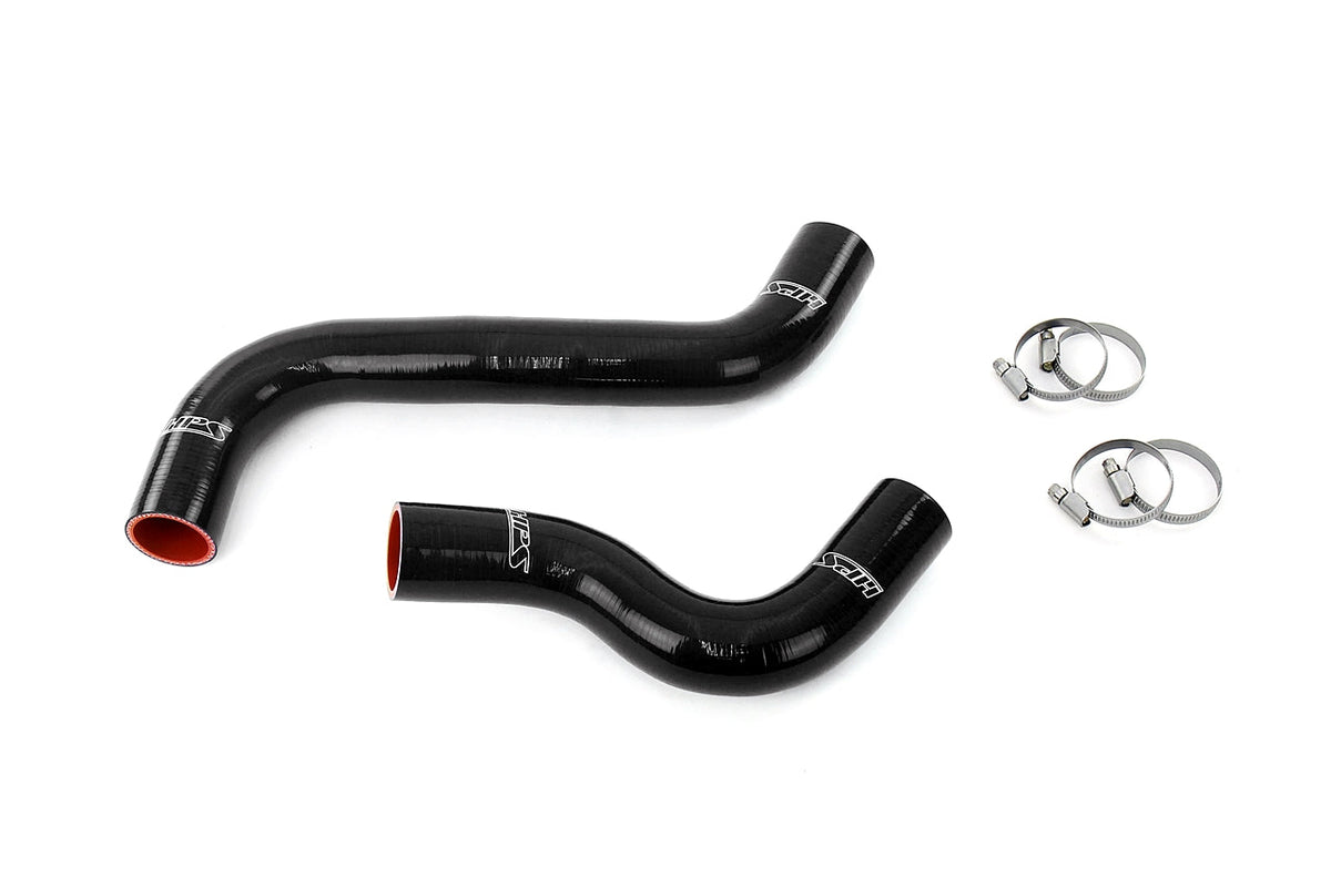 HPS 2015-2021 Subaru WRX 2.0L Turbo Silicone Radiator Hoses - Black (57-2092-BLK)