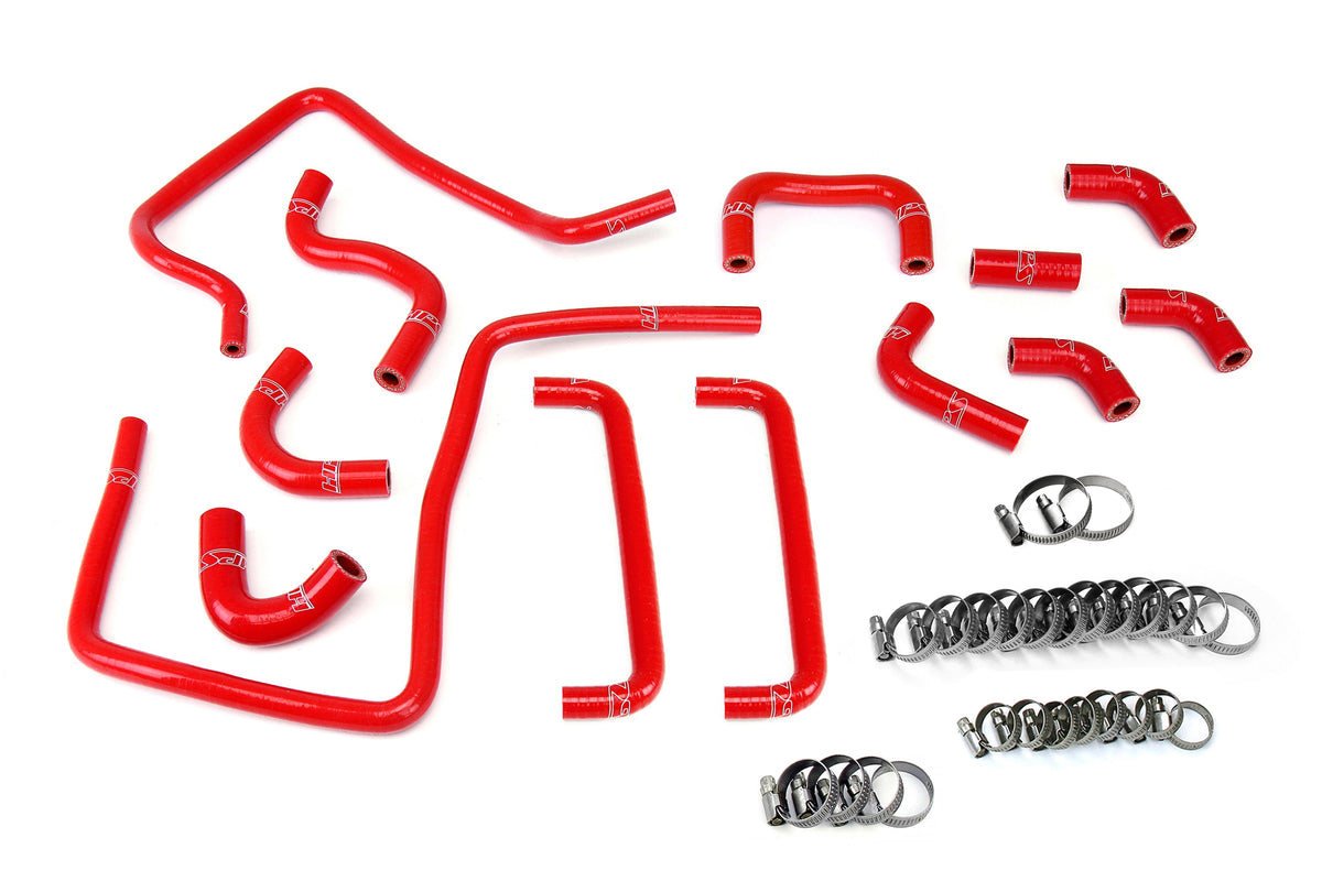 HPS Subaru Silicone Ancillary Hoses - Red (57-2266-RED)
