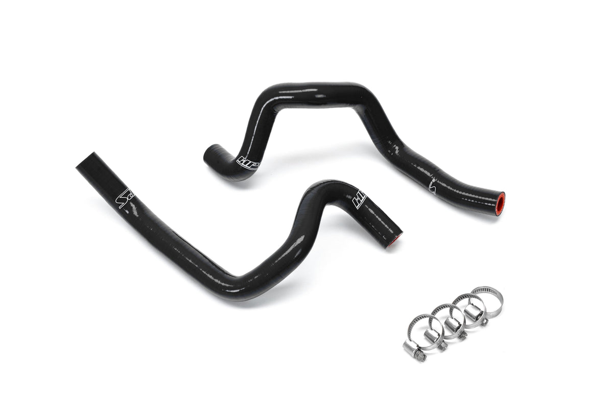 HPS 2004 Subaru Impreza WRX STi 2.5L Turbo Silicone Heater Hoses - Black (57-2301-BLK)