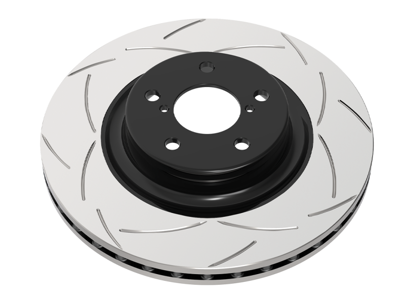 DBA T2 Street Slotted Front Rotor - 2018-2021 STI, 2024+ WRX TR/RS w/ Brembos