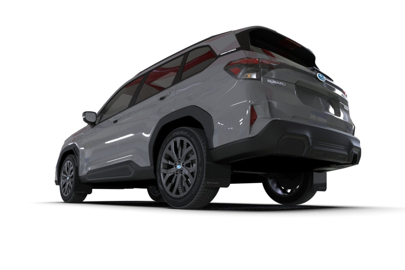 Rally Armor Black UR Mud Flap w/Grey Logo - 2025+ FORESTER