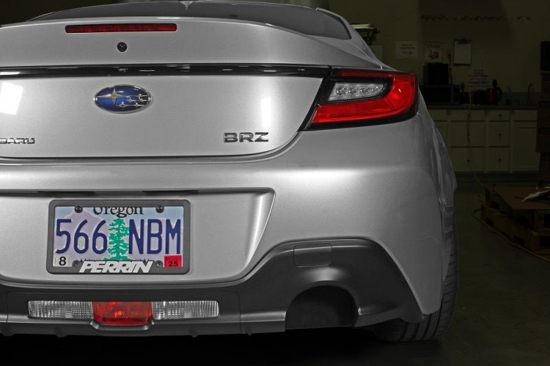 Perrin Exhaust Cutout Plate (Right Side For Single Outlet Exhaust Systems) - 22+ BRZ/GR86
