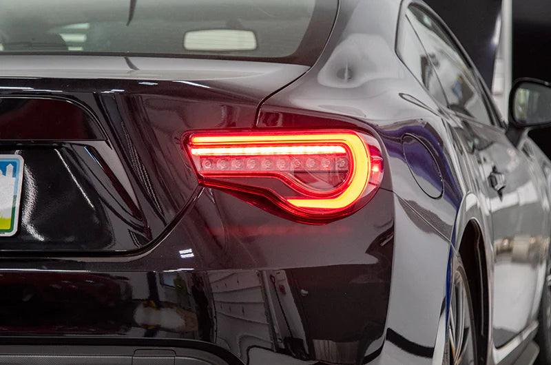 OLM OE Plus Linear Style Sequential Tail Lights (Clear) - 13-20 BRZ