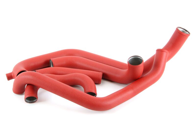 Perrin Front Mount Intercooler Boost Tube Kit - Red - 2002-2007 WRX, 2004-2007 STI