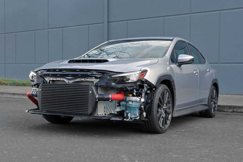 Perrin Front Mount Intercooler Core Large Size - Black - 2015-2025 WRX, 2015-2021 STI