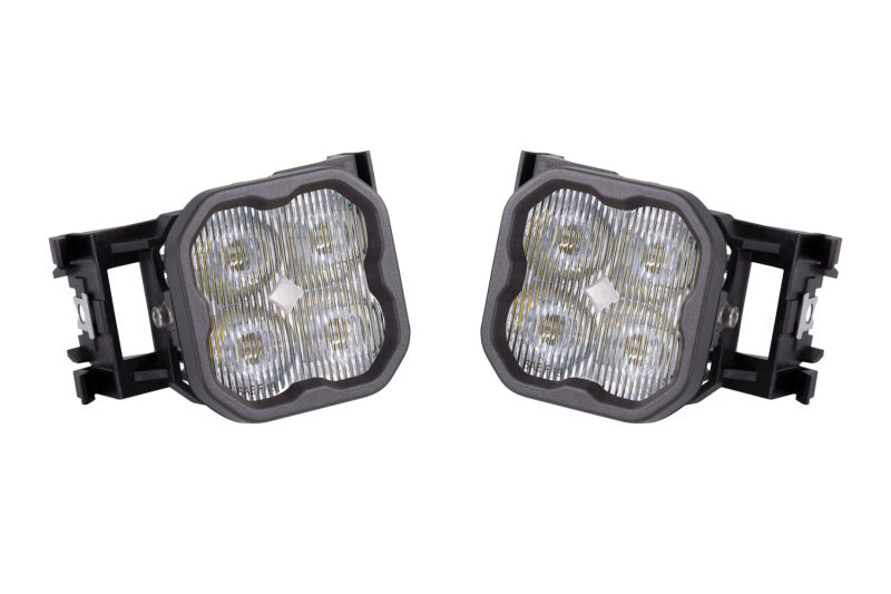 Diode Dynamics SS3 Dual-Color Type X LED Fog Light Kit - White and Yellow with Amber Backlight - 2011-2014 WRX, 2011-2014 STI, 2008-2009 Legacy
