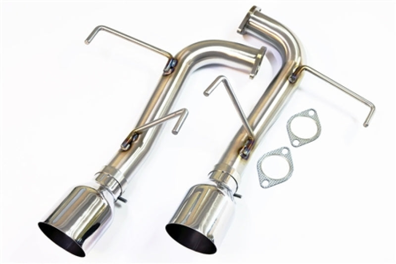 Torque Solution Stainless Axle Back Exhaust - 15-21 STI, 15-21 WRX, 2022+ WRX