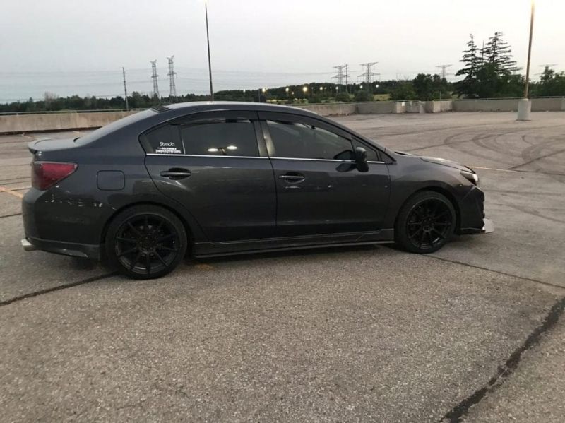 Ventus Autoworks 2PC Side Splitters - 2012-2015 Subaru Impreza